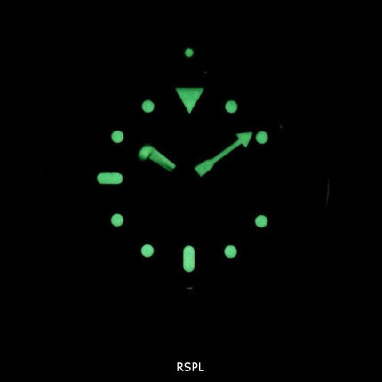Seiko Automatic Diver's Ratio Orologio da uomo in pelle nera SKX009J1-LS10 200M