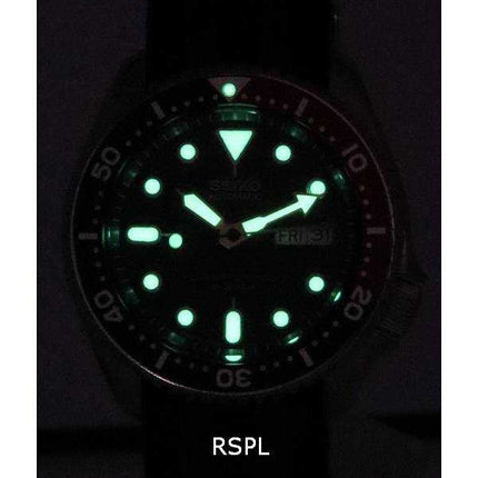 Orologio da uomo Seiko quadrante blu automatico Diver SKX009J1-var-NATO21 200M
