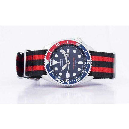 Orologio da uomo Seiko Automatic Diver 200M NATO con cinturino SKX009J1-NATO3