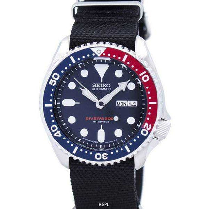 Orologio da uomo Seiko Automatic Diver 200M NATO con cinturino SKX009J1-NATO4