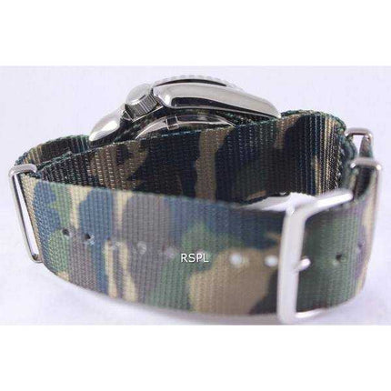 Orologio da uomo Seiko Automatic Diver 200M Army NATO Strap SKX009J1-NATO5