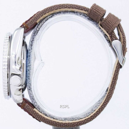 Orologio da uomo con cinturino in pelle Seiko Automatic Diver SKX009J1-NS1 200M