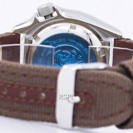Orologio da uomo con cinturino in pelle Seiko Automatic Diver SKX009J1-NS1 200M