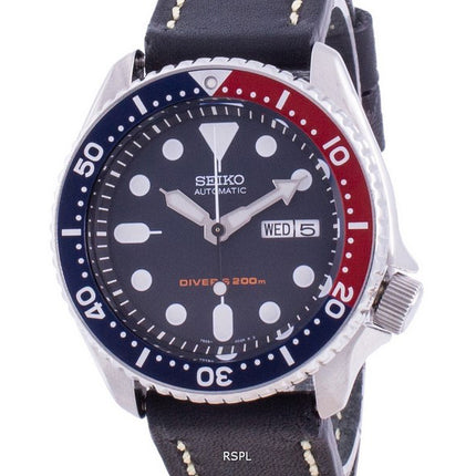 Orologio da uomo Seiko Automatic Diver con quadrante blu SKX009K1-var-LS16 200M