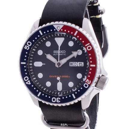 Orologio da uomo Seiko Automatic Diver's Deep Blue SKX009K1-var-LS19 200M