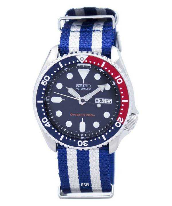 Orologio da uomo Seiko Automatic Diver 200M NATO Strap SKX009K1-NATO2
