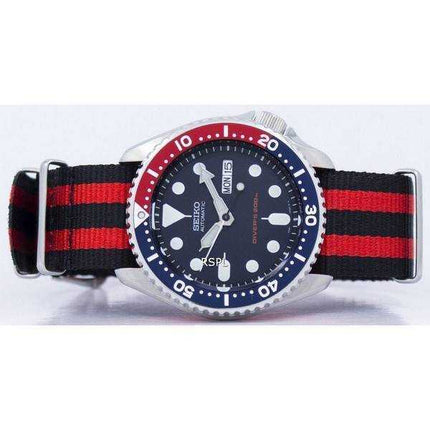Orologio da uomo Seiko Automatic Diver 200M NATO con cinturino SKX009K1-NATO3