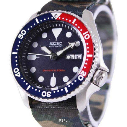 Orologio da uomo SEIK Automatic Diver 200M Army NATO Strap SKX009K1-NATO5