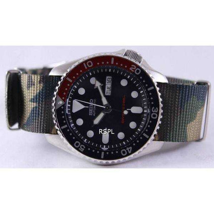 Orologio da uomo SEIK Automatic Diver 200M Army NATO Strap SKX009K1-NATO5