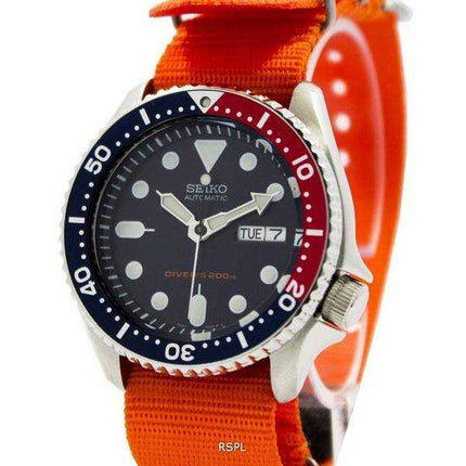 Orologio da uomo Seiko Automatic Diver 200M NATO con cinturino SKX009K1-NATO7