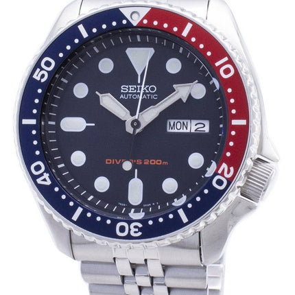 Orologio da uomo Seiko Automatic Diver's 200M con bracciale Jubilee SKX009K2 ricondizionato