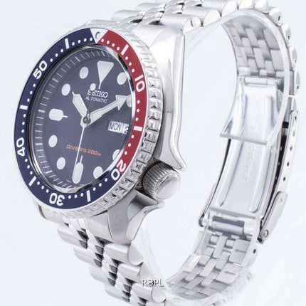 Orologio da uomo Seiko Automatic Diver's 200M con bracciale Jubilee SKX009K2 ricondizionato