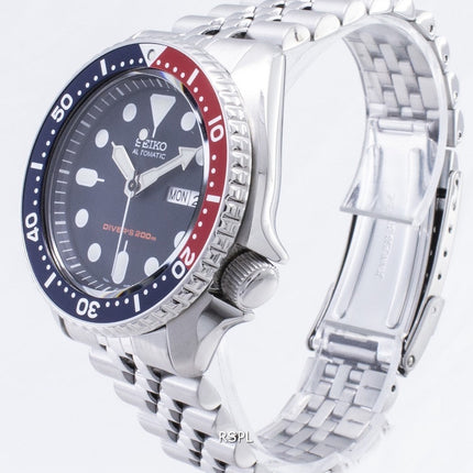 Orologio da uomo Seiko Automatic Diver's 200M con bracciale Jubilee SKX009K2 ricondizionato