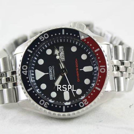 Orologio da uomo Seiko Automatic Diver's 200M con bracciale Jubilee SKX009K2 ricondizionato