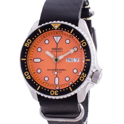 Seiko Automatic Diver's SKX011J1-var-LS19 200M Orologio da uomo realizzato in Giappone