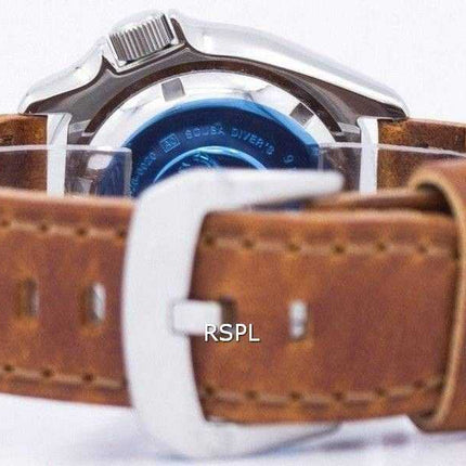 Orologio da sub Seiko Automatic Diver Brown Leather SKX011J1-LS9 200M