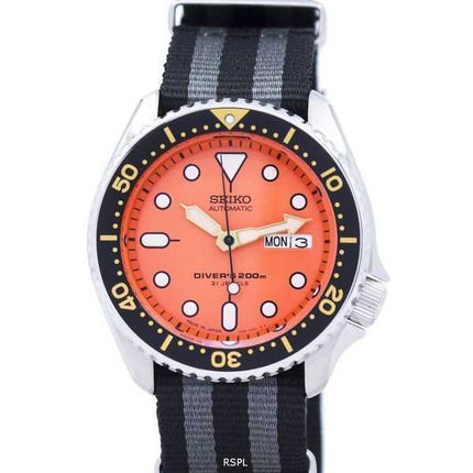 Orologio da uomo Seiko Automatic Diver 200M NATO con cinturino SKX011J1-NATO1