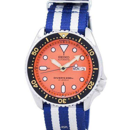 Orologio da uomo Seiko Automatic Diver 200M NATO Strap SKX011J1-NATO2