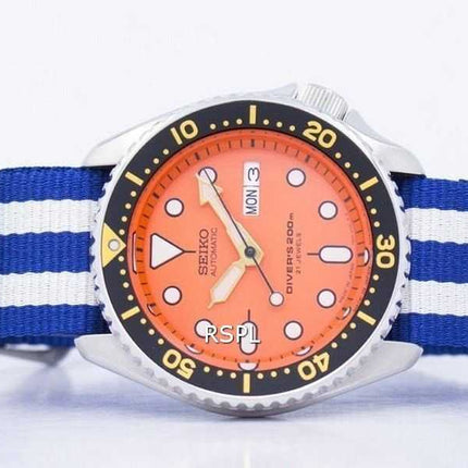 Orologio da uomo Seiko Automatic Diver 200M NATO Strap SKX011J1-NATO2