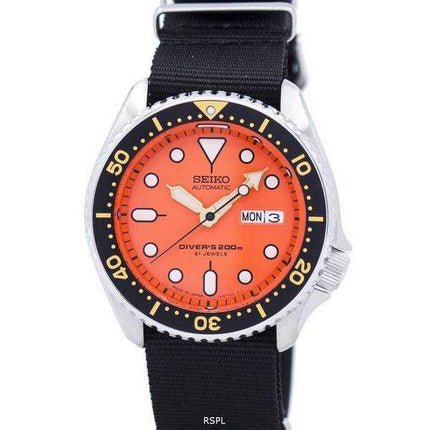 Orologio da uomo Seiko Automatic Diver 200M NATO con cinturino SKX011J1-NATO4
