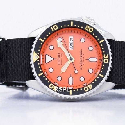 Orologio da uomo Seiko Automatic Diver 200M NATO con cinturino SKX011J1-NATO4