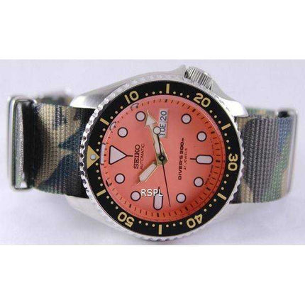 Orologio da uomo SEIK Automatic Diver 200M Army NATO Strap SKX011J1-NATO5
