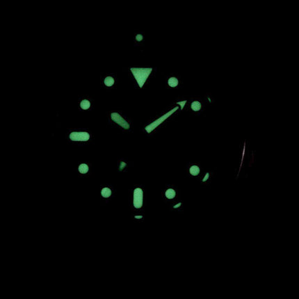 Orologio da uomo Seiko Automatic Diver 200M Ratio in pelle marrone SKX013K1-LS3