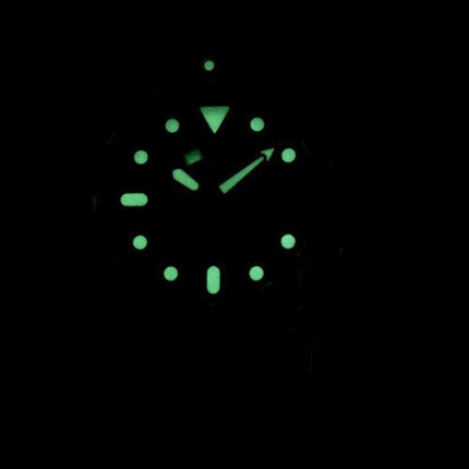 Orologio da uomo Seiko Automatic SKX013K1-MS1 Diver's 200M Black Leather Strap