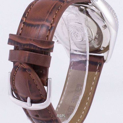 Orologio da uomo Seiko Automatic SKX013K1-MS2 Diver's 200M Brown Leather Strap