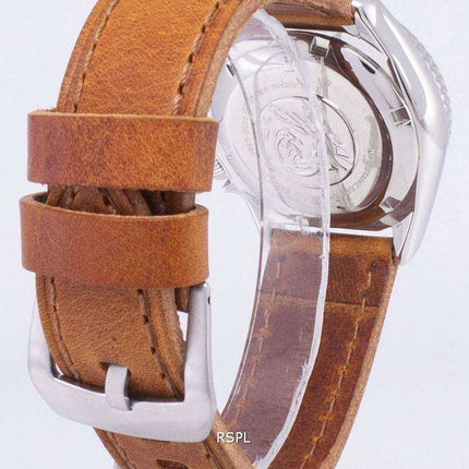 Orologio da uomo Seiko Automatic SKX013K1-MS4 Diver's 200M Brown Leather Strap