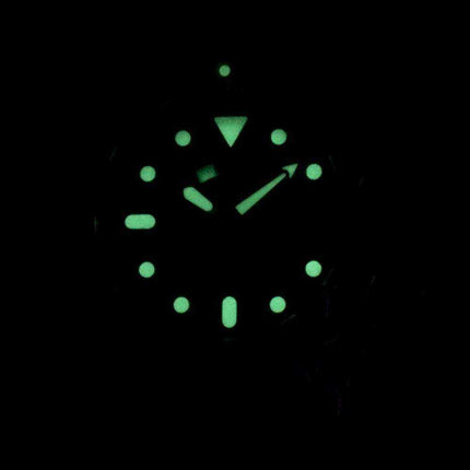 Orologio da uomo Seiko Automatic SKX013K1-MS5 Diver's 200M Black Leather Strap