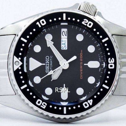 Orologio da uomo Seiko Automatic Scuba Divers 21 Jewels 200M SKX013K2 ricondizionato