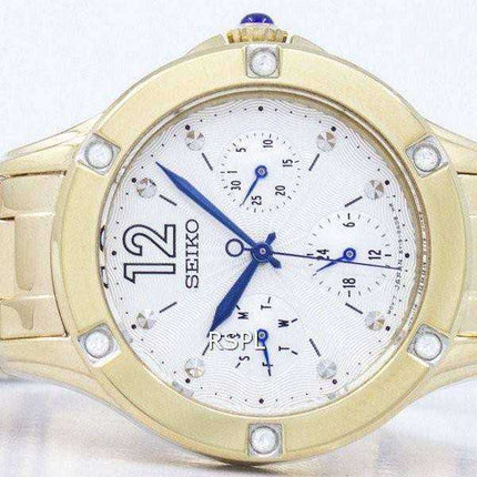 Seiko Quartz Diamond Accent SKY668 SKY668P1 SKY668P Orologio da donna