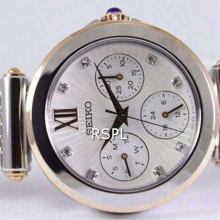 Cristalli a due tonalità multifunzione Seiko SKY700 SKY700P1 SKY700P - Orologio da donna