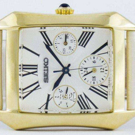 Orologio da donna analogico al quarzo multistrato rettangolare SKY736P2 Seiko