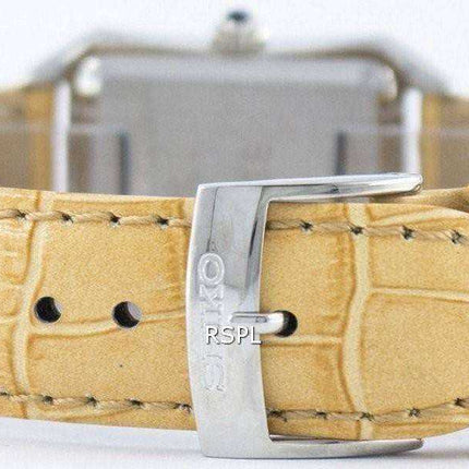Orologio da donna Seiko rettangolare analogico al quarzo multifunzione SKY737P2
