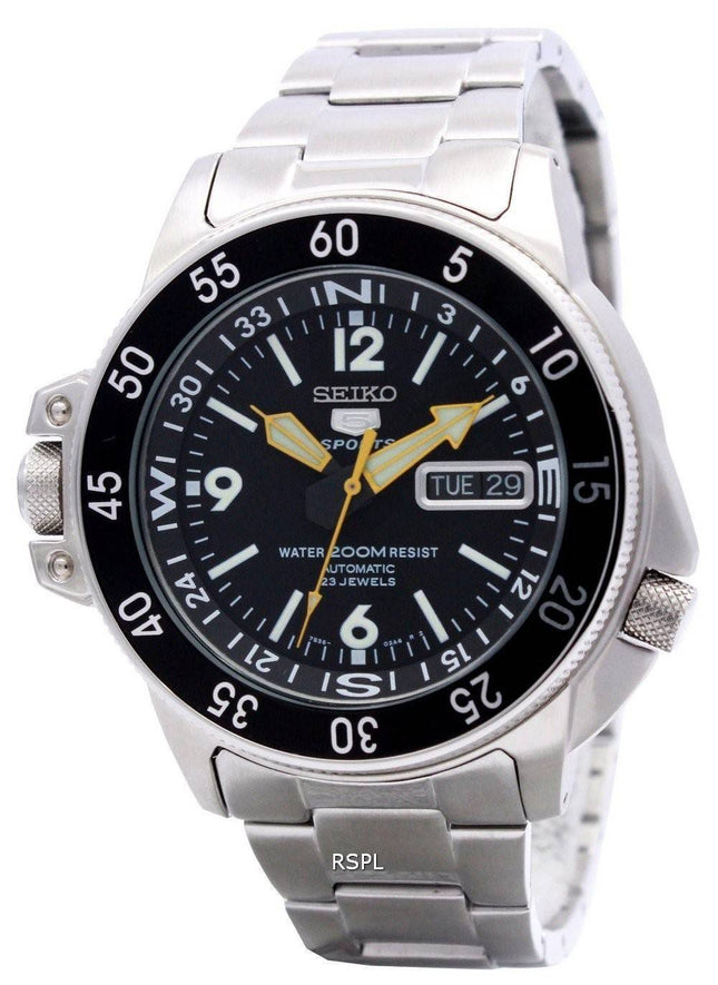 Orologio da uomo Seiko 5 Automatic Map Meter SKZ211 SKZ211K1 SKZ211K