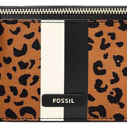 Porta carte di credito Fossil Logan Zip SL6356989 da donna