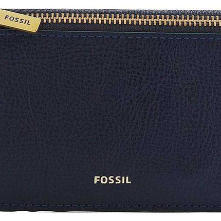 Fossil Logan Blue Zip Closure SL7925406 Portacarte da donna