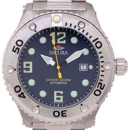 Orologio da uomo 300M Crystal SM606MN di Sicura Automatic Diver