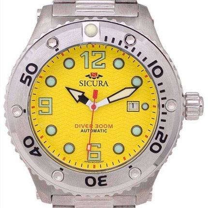Orologio da uomo 300M Crystal SM606MY di Sicura Automatic Diver