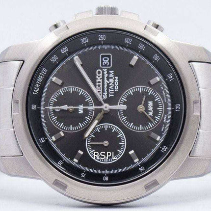 Orologio da uomo Seiko Titanium Alarm Chronograph SNA107 SNA107P1 SNA107P