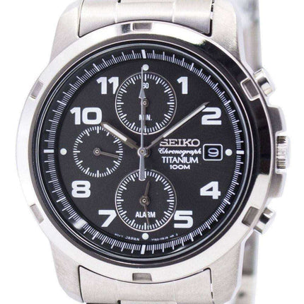 Orologio da uomo Seiko Titanium Alarm Chronograph SNA113 SNA113P1 SNA113P