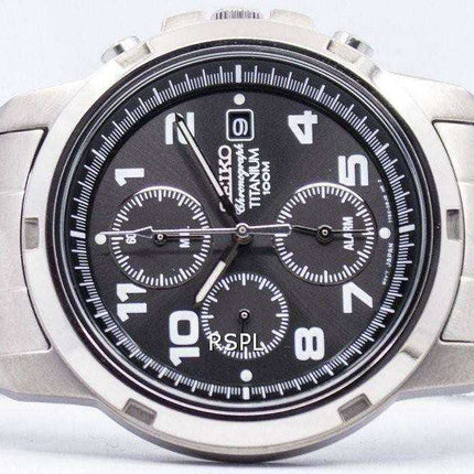 Orologio da uomo Seiko Titanium Alarm Chronograph SNA113 SNA113P1 SNA113P