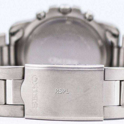 Orologio da uomo Seiko Titanium Alarm Chronograph SNA113 SNA113P1 SNA113P