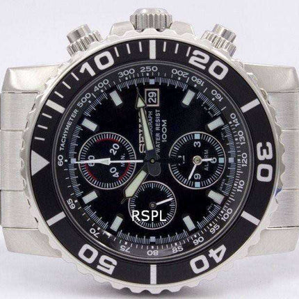 Orologio da uomo Seiko Alarm Chronograph SNA225 SNA225P1 SNA225P