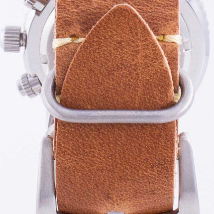 Orologio da uomo Seiko Pilot's Flight SNA411P1-VAR-LS18 Cronografo al quarzo 200M