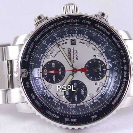 Orologio da uomo Seiko Flight Alarm Chronograph Pilot SNA413 SNA413P1 SNA413P