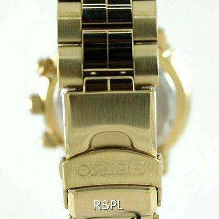 Orologio da uomo Seiko Flight Alarm Chronograph Pilot's SNA414 SNA414P1 SNA414P ricondizionato