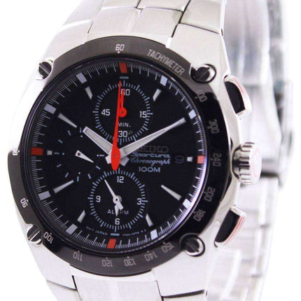 Orologio da uomo Seiko Sportura Alarm Chronograph SNA451 SNA451P1 SNA451P